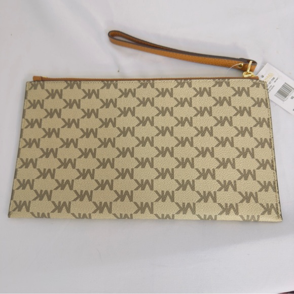 MICHAEL KORS NWT Jet Set LG Zip Clutch Wristlet MK MSRP $98 - Picture 3 of 8